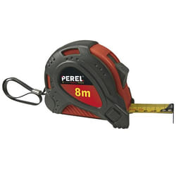 Perel HRUT8PRO règle souple Nylon, Caoutchouc 8 m