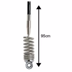 Spécifications: type: antenne chargée à la base • impédance: 50 ohms (asymétrique) • fréquence: 27.185 MHz • polarisation: ve ...