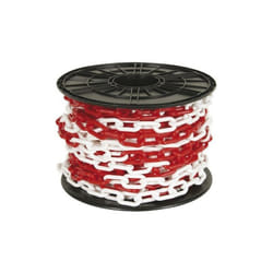 Perel - chaîne rouge/blanc 8 mm sur dévidoir - 25 m SCR8R RI8975