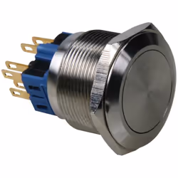 Velleman R2000, Bouton-poussoir, Avec fil, Acier inoxydable, Acier inoxydable, IP65, 230 V
