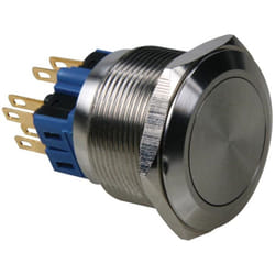 Velleman R2000 commutateur électrique Bouton-poussoir Acier inoxydable