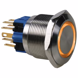 Velleman R2000O, Bouton-poussoir, Avec fil, Acier inoxydable, Acier inoxydable, IP65, 230 V