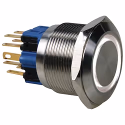 Velleman R2000W, Bouton-poussoir, Avec fil, Acier inoxydable, Acier inoxydable, IP65, 230 V