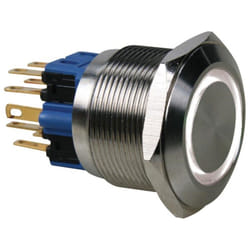 Velleman R2000W commutateur électrique Bouton-poussoir Acier inoxydable