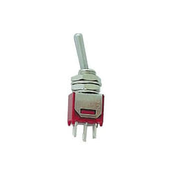 Velleman TS-4BE commutateur électrique Commutateur à bascule Métallique, Rouge