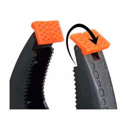 Velleman HPC50 serre-joints Pince-étau 2,5 cm Noir, Orange