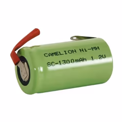 système: Ni-MH courant nom.: 1.2V capacité typ.: 1.3Ah IEC: - autres: - dimensions: Ø22.2 x 42.7mm emballage: vrac remarque:  ...