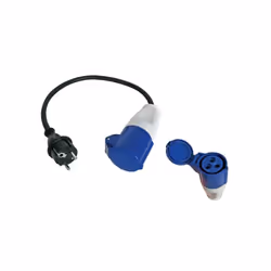 Description générale Le câble adaptateur H07RN-F 3G1.5 est conçu pour les camping-cars, caravanes et bateaux. Il permet de co ...