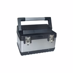 CARACTERISTIQUES : acier inoxydable poignée en aluminium plateau amovible à 4 compartiments SPECIFICATIONS : dimensions: 380  ...