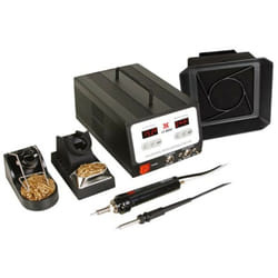 Perel - Xytronic station de soudage & dessoudage avec température réglable 100W/230V