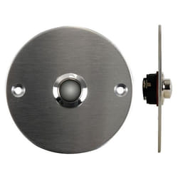 Velleman DBB4 Bouton poussoir de sonnette de porte Argent Avec fil