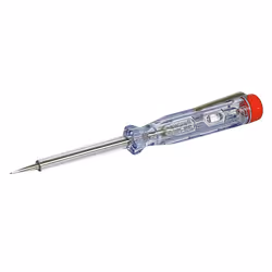 Velleman TOOL125 tournevis testeur de tension Bleu, Rouge, Argent, Transparent