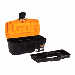 Perel OM13 boite à outils Boîte à outils Noir, Jaune
