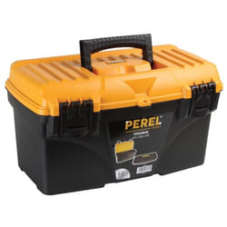 Perel OM18 boite à outils Boîte à outils Noir, Orange