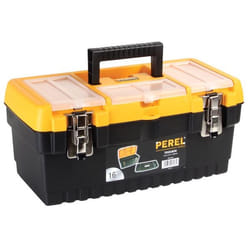 Perel OM16M boite à outils Noir, Jaune