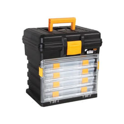 Perel OM14H boite à outils Noir, Jaune