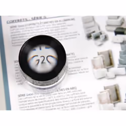 Velleman VTMG12 loupe 10x Noir, Transparent