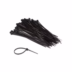 Description générale Cet ensemble contient 100 câbles en nylon noirs de 2,5 x 100 mm, conçus pour répondre à tous vos besoins ...