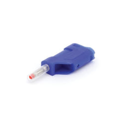 Velleman CM29BL changeur de genre de câble Banana Banane Bleu