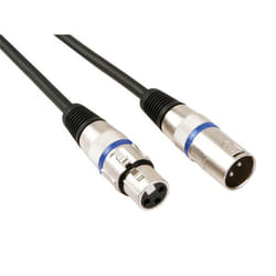 HQ Power PAC121 câble audio 3 m XLR (3-pin) Noir