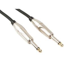 HQ Power PAC155 câble audio 1 m 6,35 mm Noir