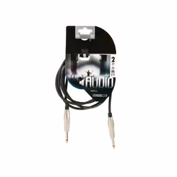 HQ Power PAC156 câble audio 2 m 6,35 mm Noir