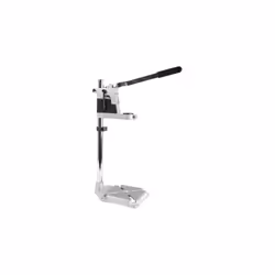 CARACTERISTIQUES : base solide en fonte avec trous de montage pour fixation sur établi pour perceuses avec mandrin de 38mm à ...