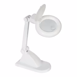 Velleman Lampe-loupe, lampe économique ronde de 12 W, dioptrie 3 + 12, idéale pour travail de précision, blanche Cette lampe- ...