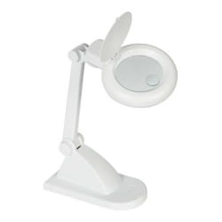 Velleman - Lampe-loupe, lampe économique ronde de 12 w, dioptrie 3 + 12, idéale pour travail de précision, blanche