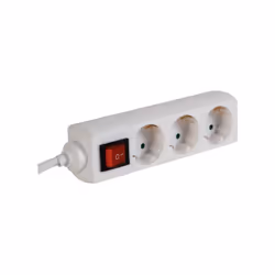type de prise: terre allemande (type F) nombre de prises: 3 x schuko • interrupteur: oui • longueur câble: 1.5 m • câble: H05 ...