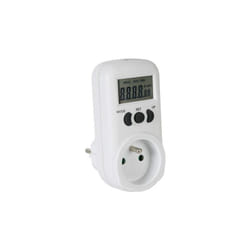 Wattmètre 230 v 16 a - terre française Perel E305EM6