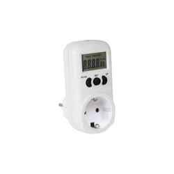 Compteur de consommation électrique - 230 vac - 16 a - mise à la terre latérale