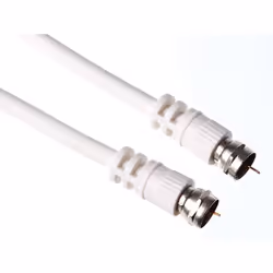 Velleman PAC702B025, 2,5 m, Type F, Type F, Blanc
