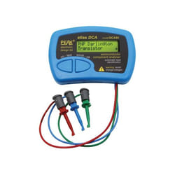 Velleman DCA55 analyseur de réseaux Bleu