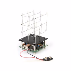 Velleman MK193, Vert, Métallique, Transparent, 27 lampe(s), Rouge, Batterie, 113 mm, 63 mm
