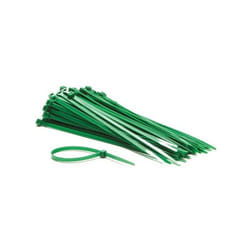 Colliers de serrage en nylon - 4.8 x 200 mm - vert (100 pcs) electricity ECTG200