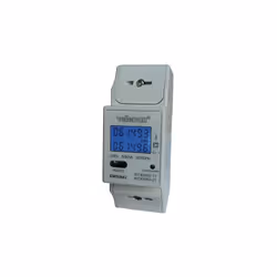 Description générale Ce compteur d'énergie électrique monophasé (kWh) sur rail DIN est conçu pour mesurer avec précision la c ...