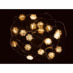 Velleman XML18 lumière décorative Guirlande lumineuse décorative Transparent 30 lampe(s) LED