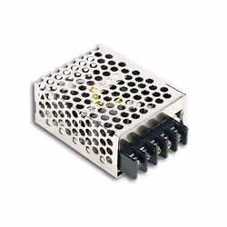 MEAN WELL RS-15-12, 15,6 W, 85 - 264 V, 47 - 63 Hz, 0.25 - 0.35 A, 70 ms, 81%
