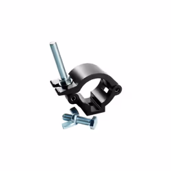 approuvé TÜV-GS charge max.: 100 kg • diamètre max.: 48-51 mm • largeur: 30 mm • couleur: noir