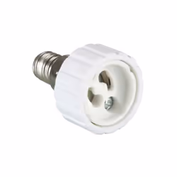 Transformez une ampoule à culot E14 en culot GU10 pour installer plusieurs types d'ampoules dans votre luminaire ou douille.- ...