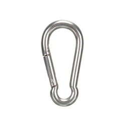 Perel GSSA2 mousqueton d'escalade Mousqueton sans verrou Poire/HMS Acier inoxydable 1 pièce(s)