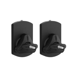Velleman - Support mural universel pour haut-parleurs, plaque murale coulissante, capacité de charge de 8 kg, rotation de 360°, inclinaison de 30°