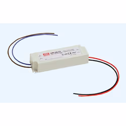 MEAN WELL LPV-20-24, Blanc, 90 - 264 V, 50 - 60 Hz, 118 mm, 26 mm, 35 mm