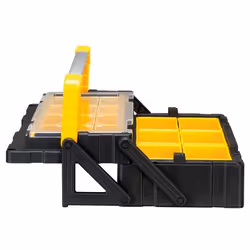 Perel OTBC1 boite à outils Aluminium Noir, Jaune