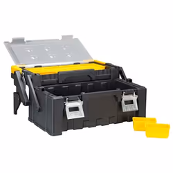 Perel OTBC2 boite à outils Aluminium Noir, Jaune
