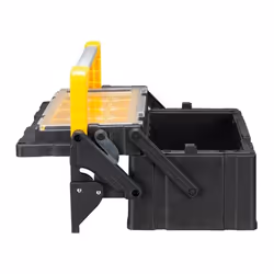 Perel OTBC2 boite à outils Aluminium Noir, Jaune