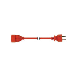 Perel - Rallonge, H05VV-F 3G1.5, 20 m, 16 A/230 v, 3500 w, type e/f, Schuko, usage intérieur, pvc, orange