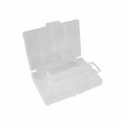 Perel OCBR1, Boîte de rangement, Transparent, Rectangulaire, Plastique, Monochromatique, 135 mm