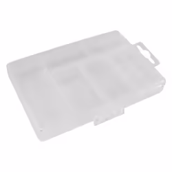 Perel OCBR1 Boîte de rangement Rectangulaire Plastique Transparent